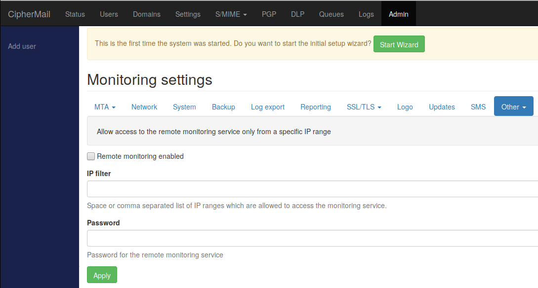 Monitoring